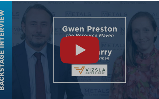 Craig Parry talks to Gwen Preston at the Metals Investor Forum, September 2023